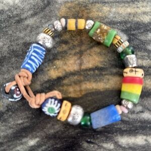 Jes MaHarry one of kind unisex trading post bracelet. New in box from Sundance